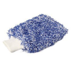 BLUE  HORNET MICROFIBER CAR WASH MITT