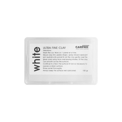 CarPro Glinka Clay Bar ultra miękka 100g biała