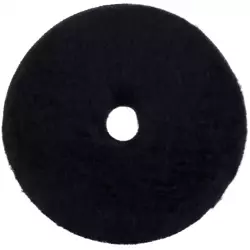 ZviZZer "Doodle" Wool-Pad Black – futro polerskie do maszyn DA, 135mm