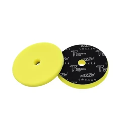 ZviZZer Thermo Trapez Yellow Pad Soft Ø140/20/125mm, żółta gąbka polerska miękka, seria thermo trapez